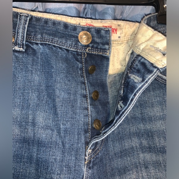 Tokyo Laundry Jean Shorts Jorts Japanese Brand Size 34 - Picture 4 of 7